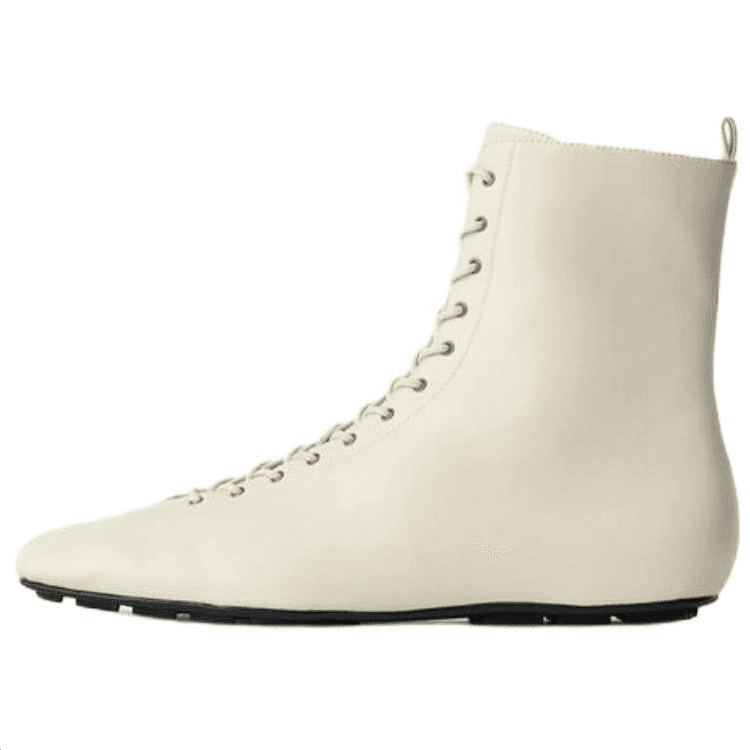 Сапоги ZARA LTHR FLT NKL BTS 16 1.5cm - изображение 1