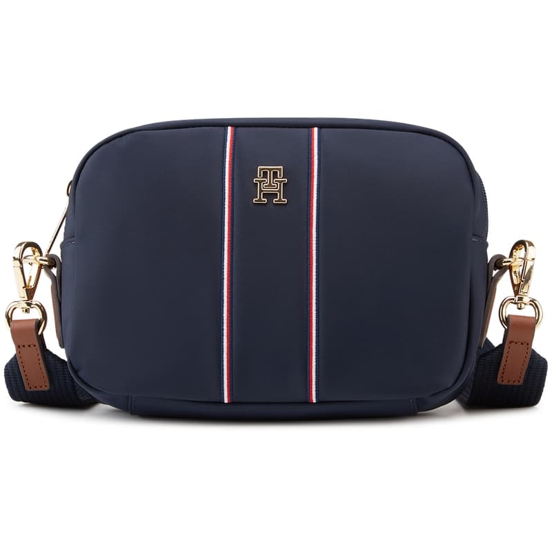 Мини-сумка Tommy Hilfiger Полиамид Плечевая сумка Женская Темно-синий - изображение 1