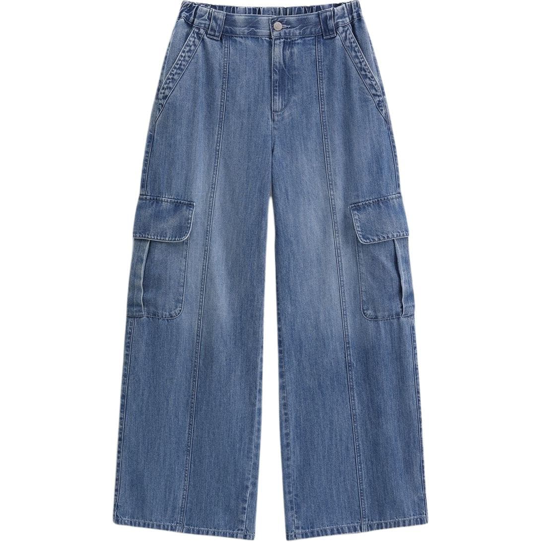 Джинсы GAP Синий Очистка Женские Джинсы - изображение 1