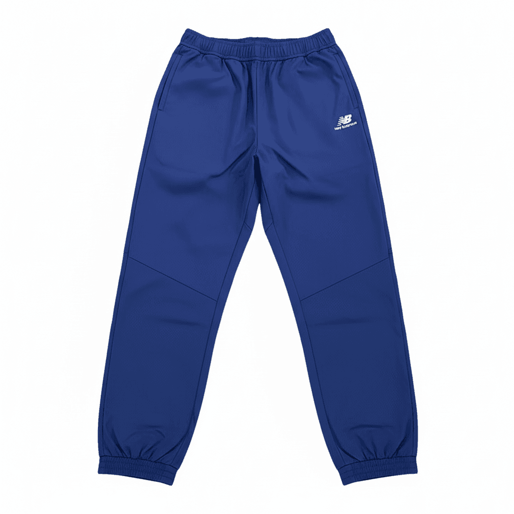 Штаны New Balance NB Вязаные тренировочные штаны унисекс черные - изображение 1