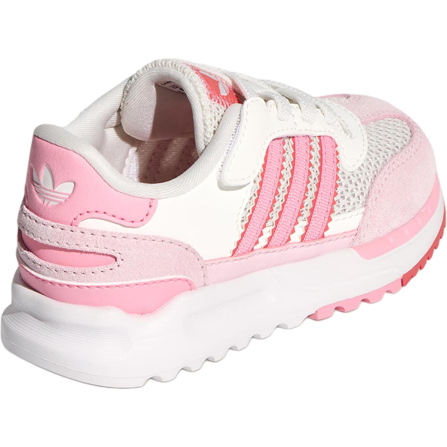 Кроссовки Adidas Originals RETROPY Low Малыша Обувь Розовая Белая для Младенцев и Малышей - изображение 4