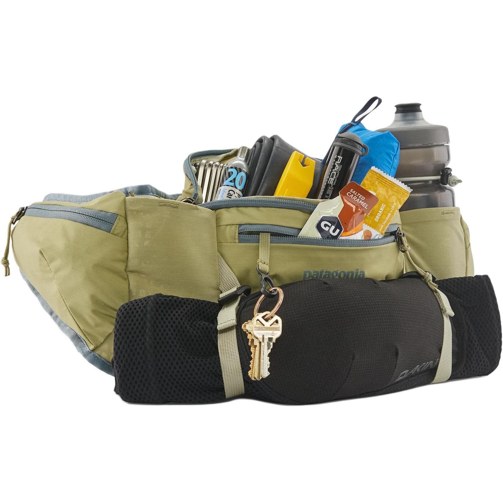 Patagonia Dirt Roamer 3L Туристические сумки Нейлон Зеленый Мужской - изображение 3