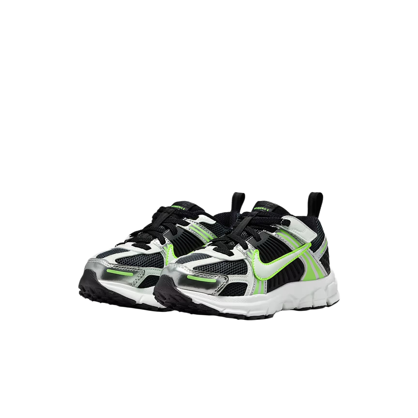 Кроссовки Nike Vomero 5 Синтетическая кожа Дышащий Поддержка Низкий верх Беговые кроссовки Детские - изображение 2