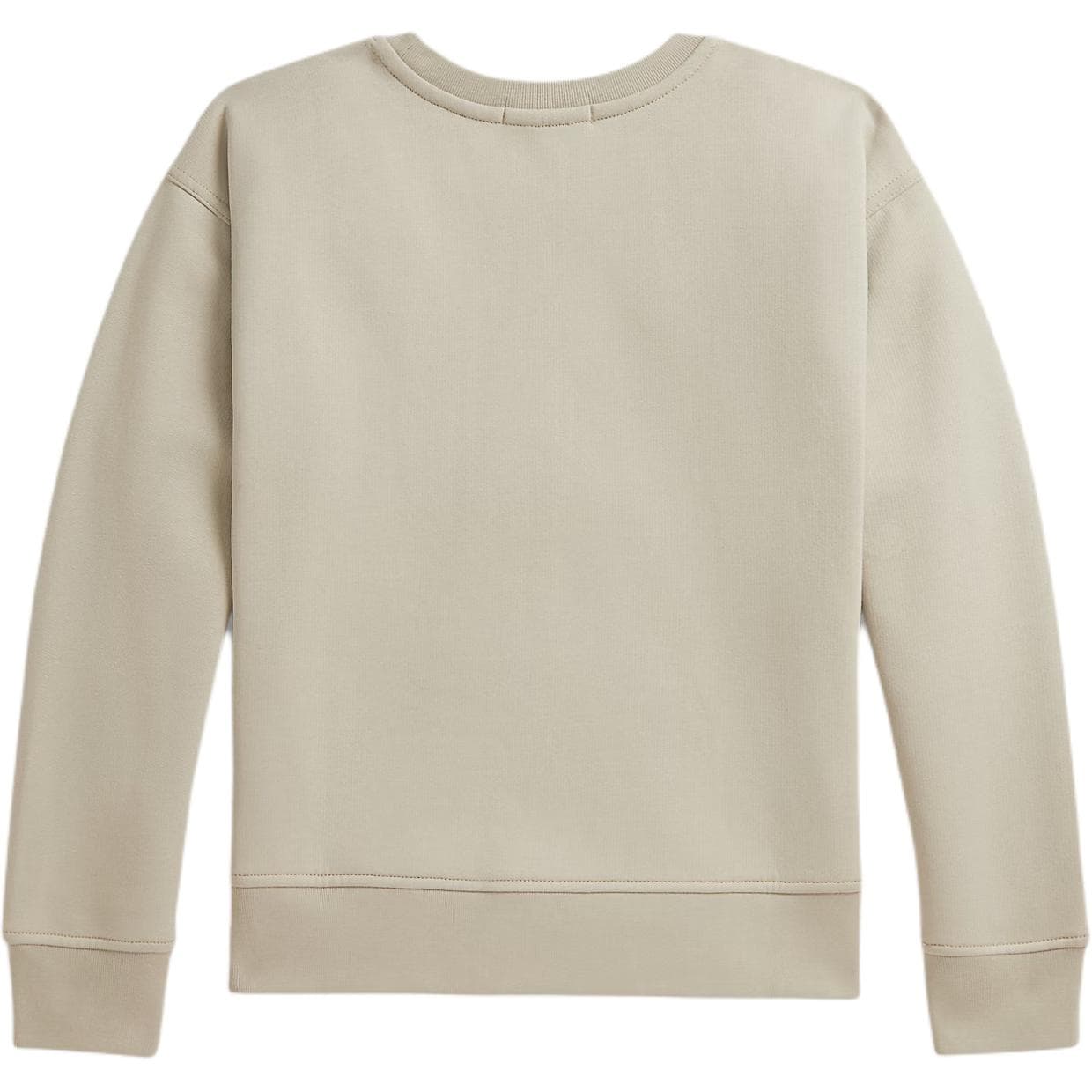 Polo Ralph Lauren Толстовка Круглый вырез С флисовой подкладкой Однотонное Длинный рукав Большой размер - изображение 2