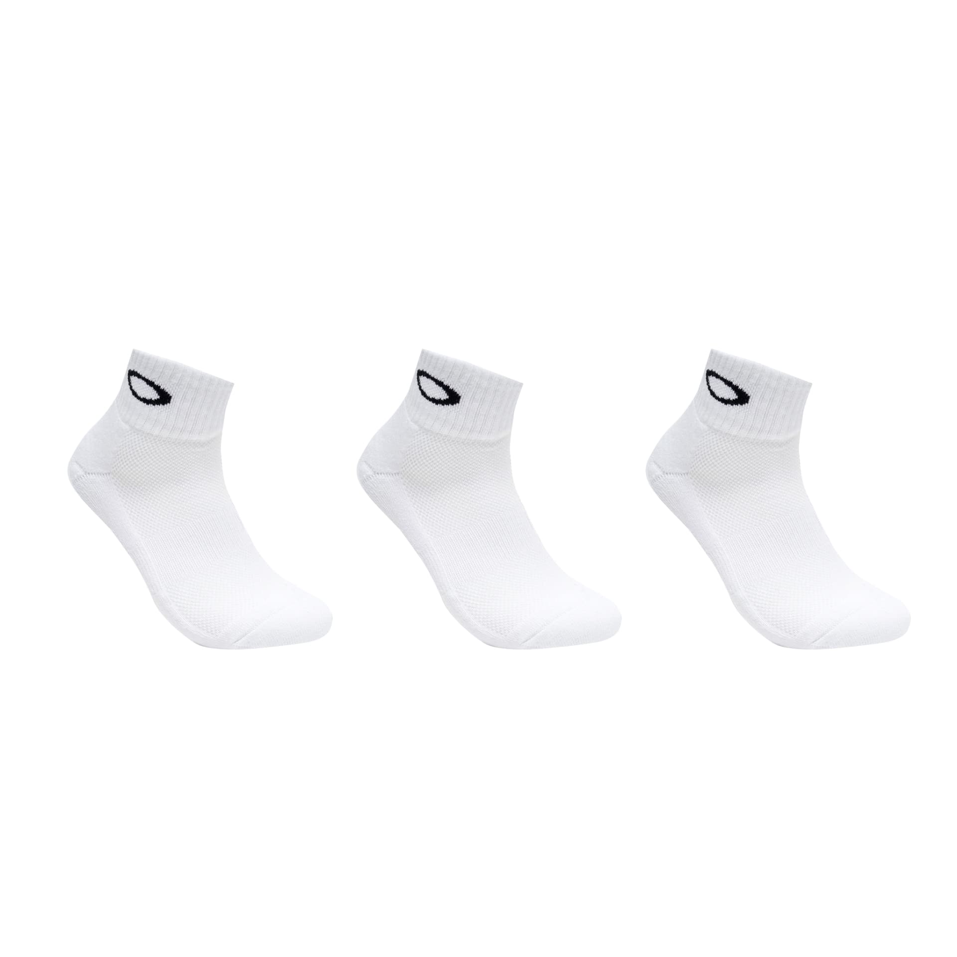 Oakley Arctic White 3 Pack Unisex Ankle Socks Окейли Арктический Белый 3 Пачка Унисекс Носки до щиколотки - изображение 1