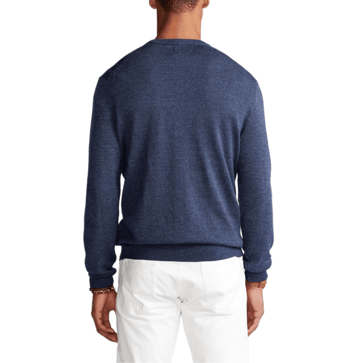 Кофта Свитер Polo Ralph Lauren стандартного размера мужской морской синий - изображение 4