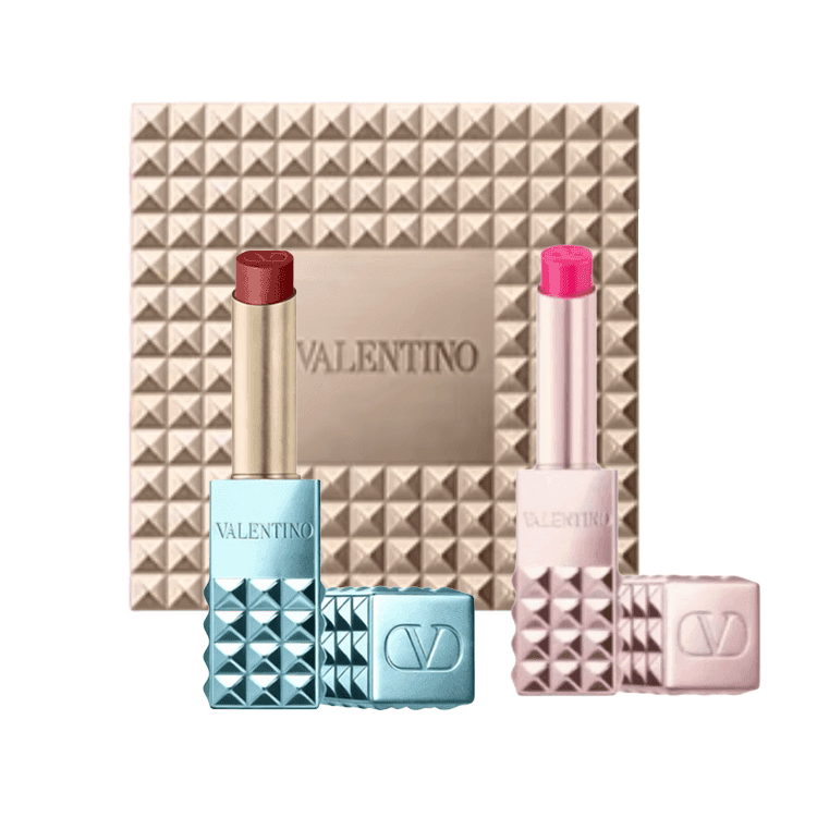 Valentino Набор для макияжа Double шипы коробка ограниченного издания прозрачный цвет лица - изображение 1