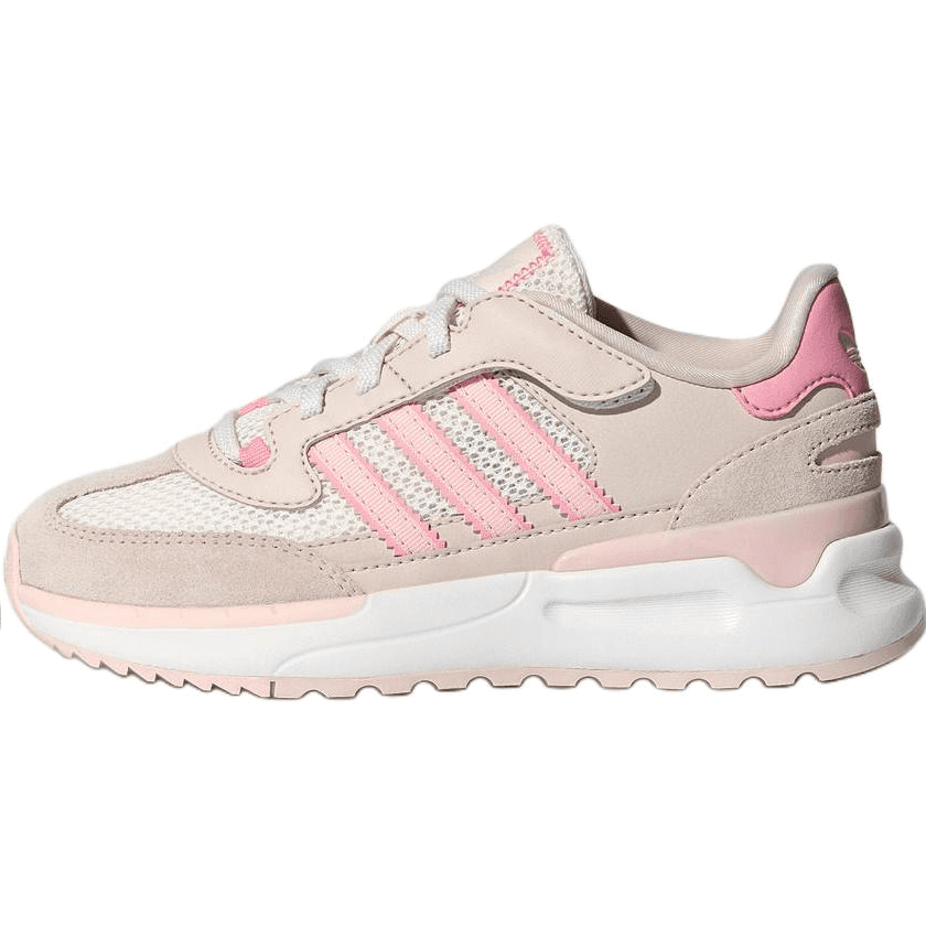 Кроссовки Adidas Originals RETROPY Ткань Детские повседневные кроссовки Розовые для детей 3-7 лет - изображение 1