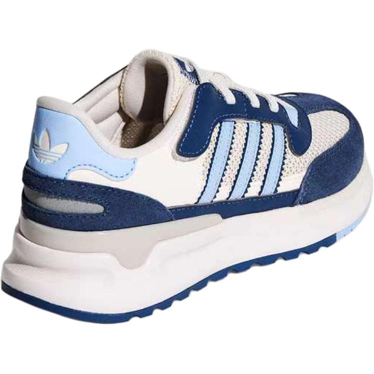 Кроссовки Adidas Originals Low Топ Детские Лайфстайл Обувь Синий Белый Для Возраста 3-7 Лет - изображение 4