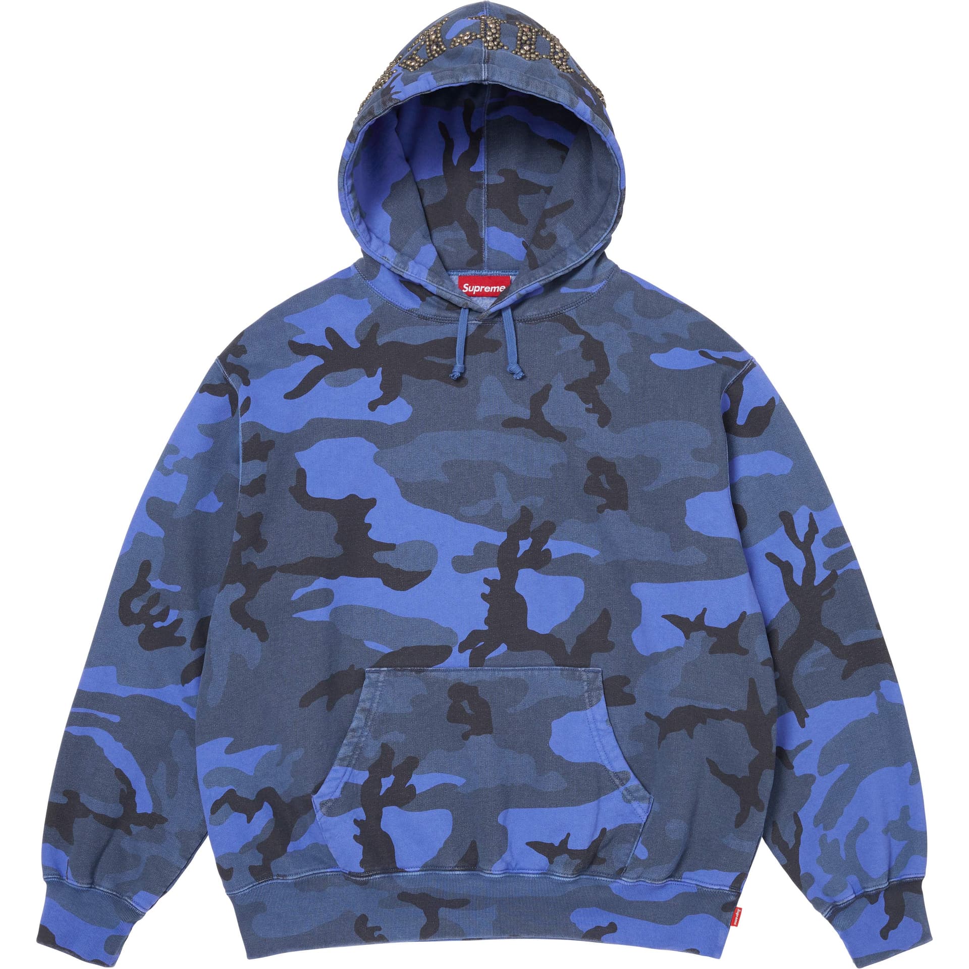 Худи Supreme SS26 Переросший худи с шипами Унисекс - изображение 1
