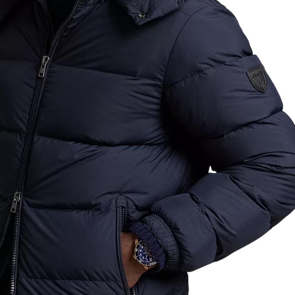 Зимняя куртка Polo Ralph Lauren FW24 Пуховик Мужской Синий - изображение 5