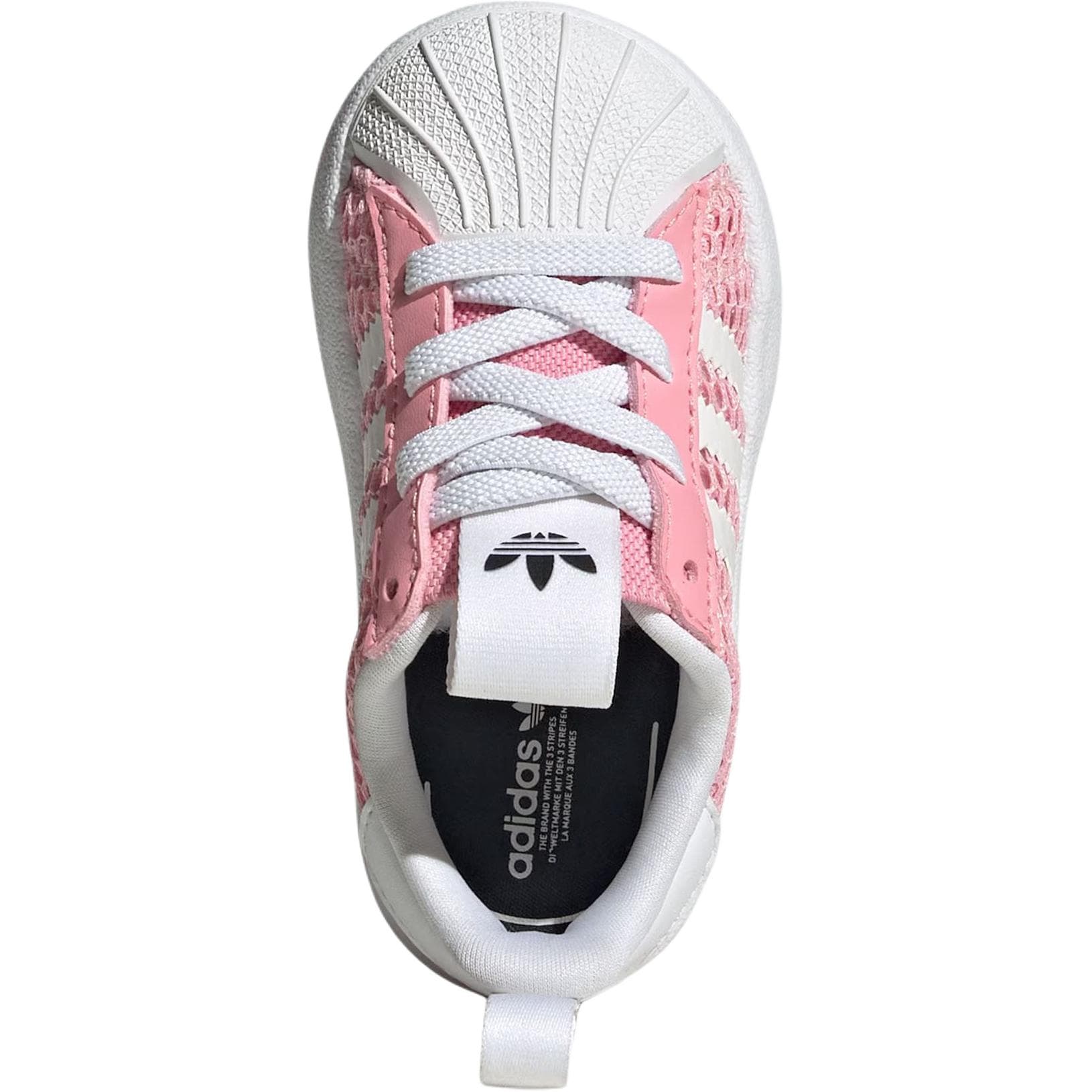Кроссовки Adidas Originals AdiFOM Superstar 360 Low Топ Обувь для малышей Светло-розовый Infant and Toddler - изображение 5