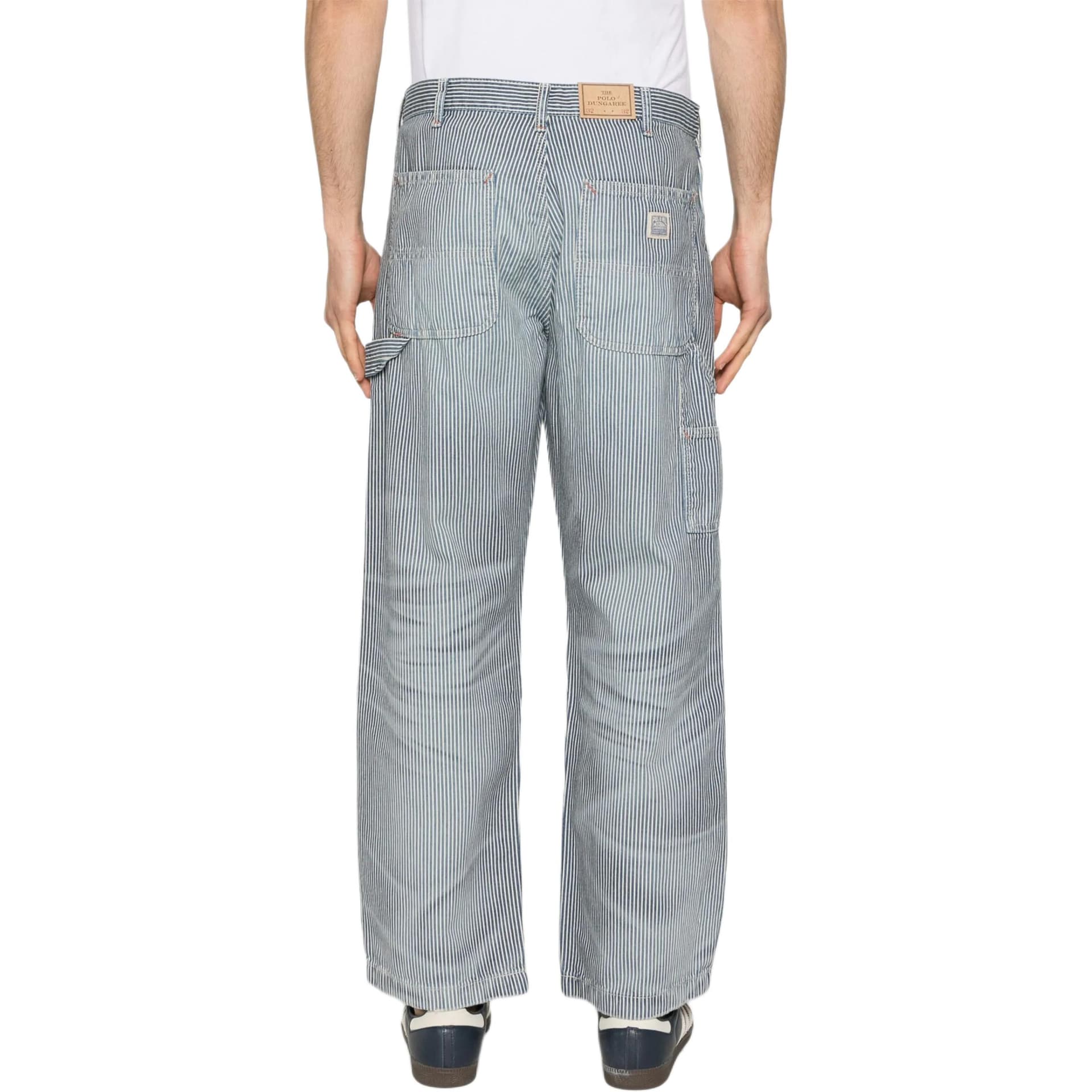 Штаны Polo Ralph Lauren SS25 Джинсы Мужские Синие - изображение 3
