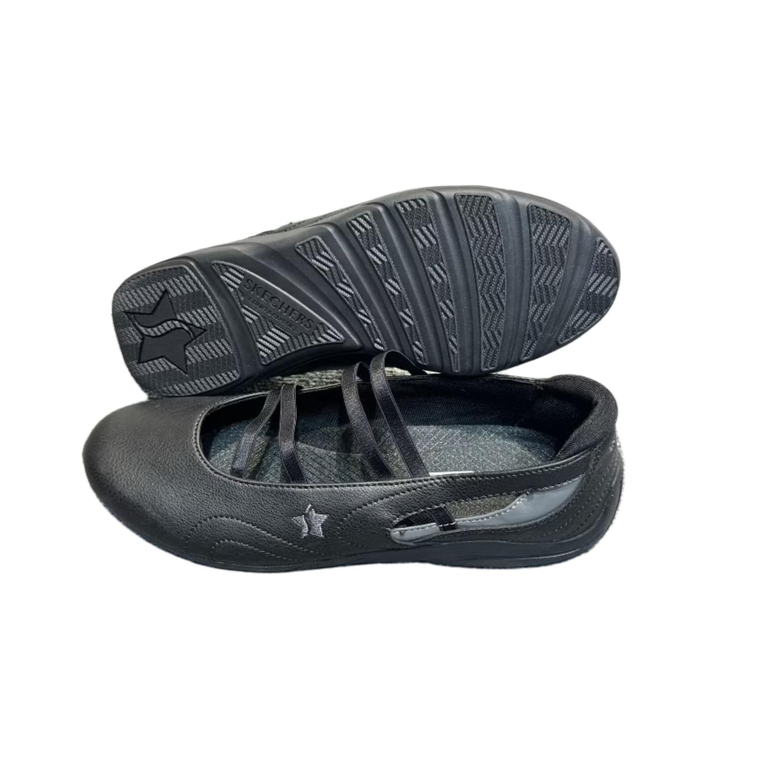 Skechers Mary Jane Туфли Мэри Джейн Женские Черные - изображение 3