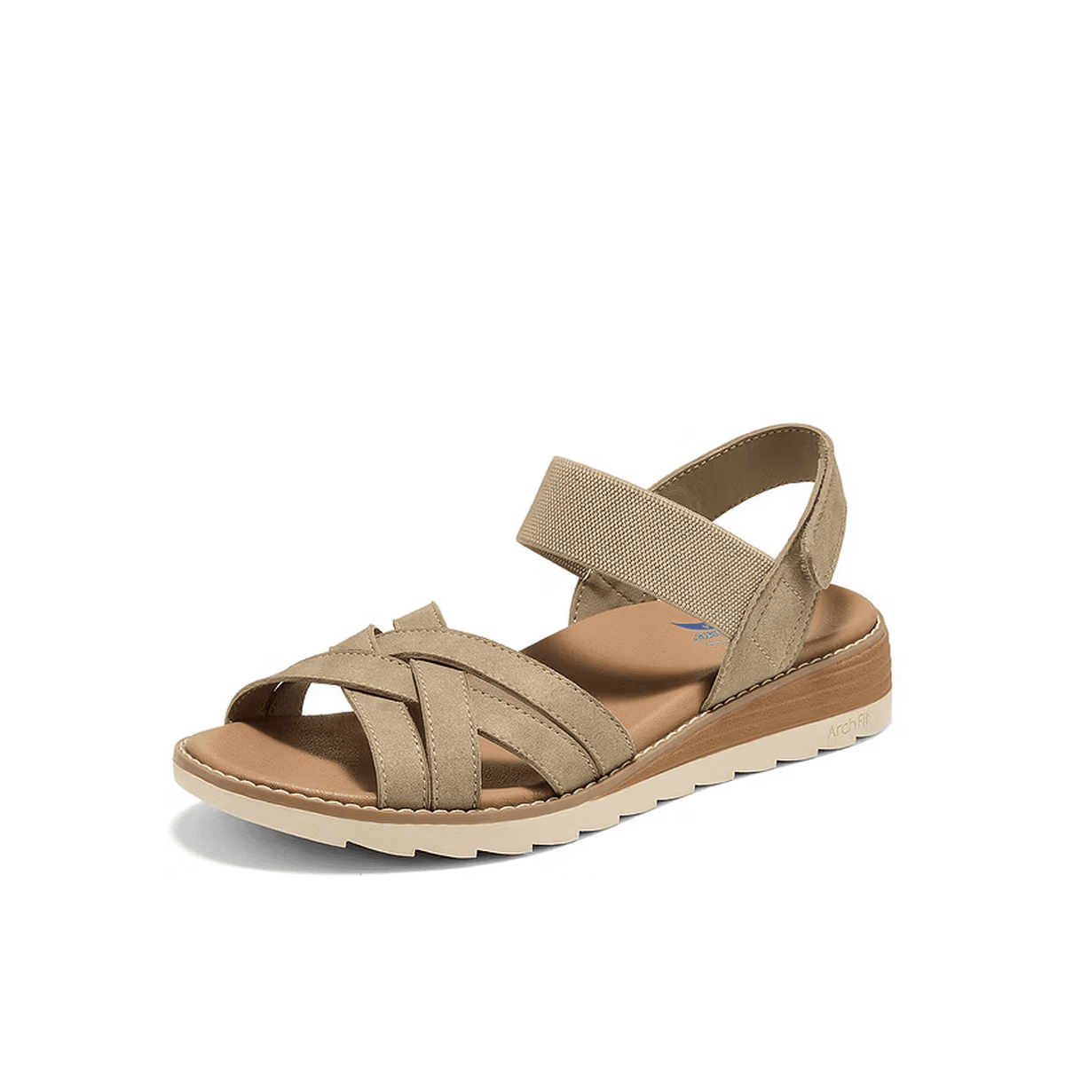 Сандалии с ремешком Skechers Bobs Arch Крой Oasis Collaboration Пляжные сандалии Женские - изображение 3