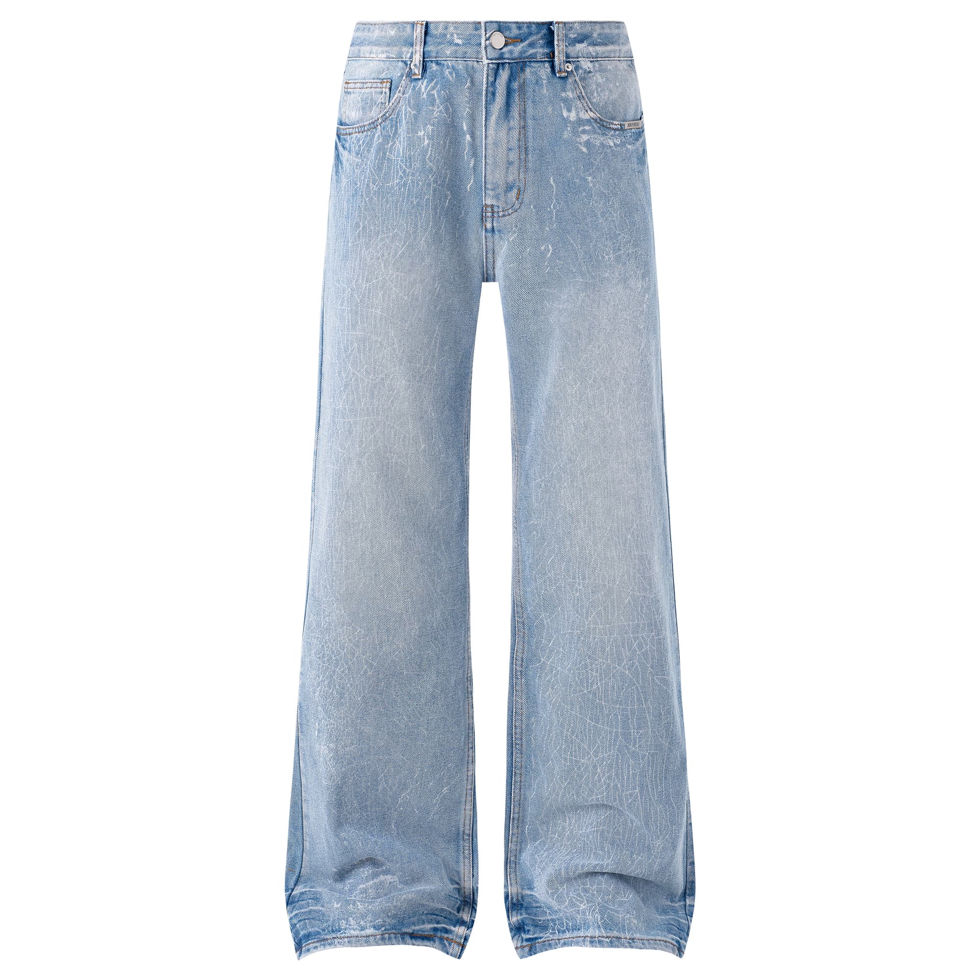 Штаны XINYINSU Blue Unisex Jeans XINYINSU Синий Унисекс Джинсы - изображение 1