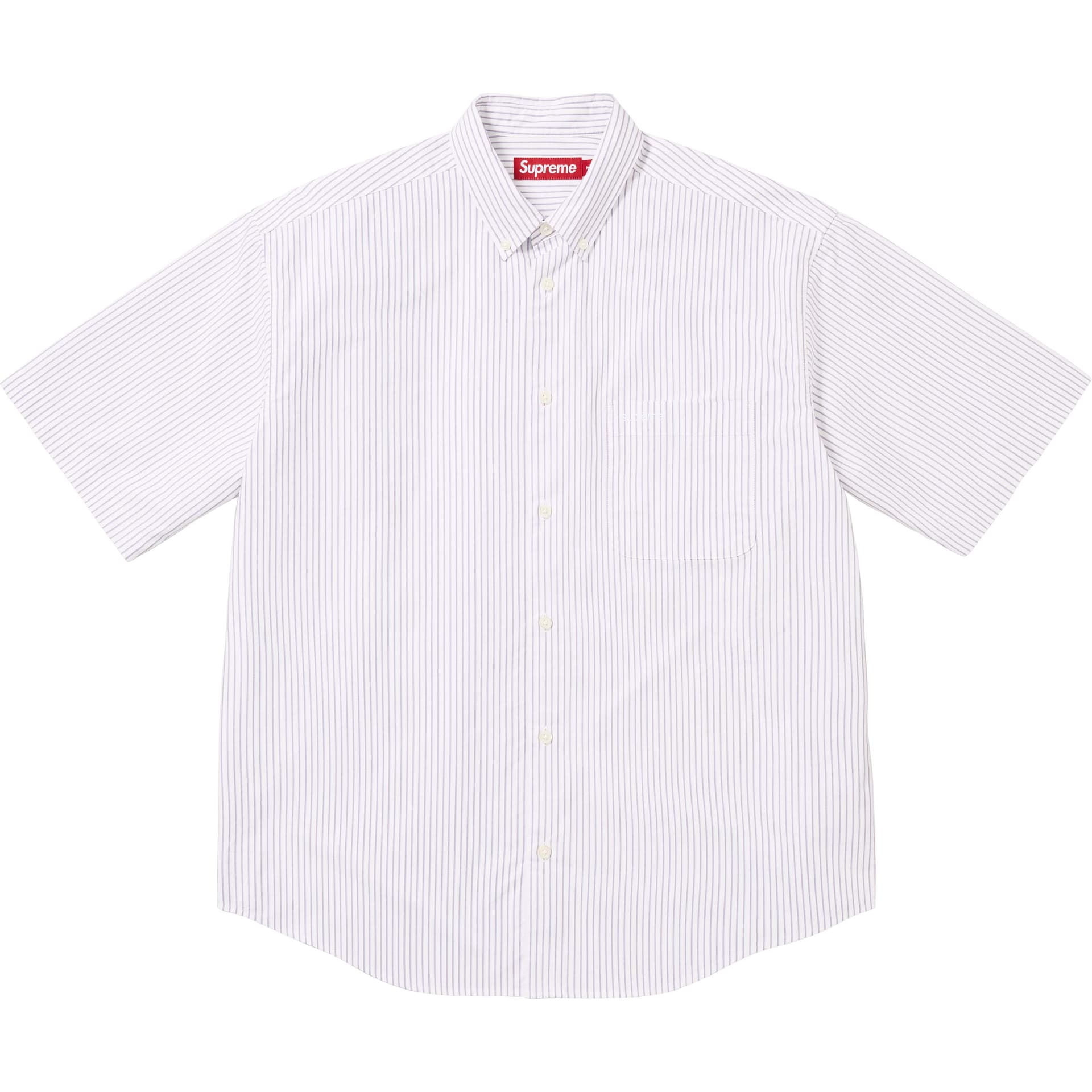 Рубашка Supreme SS26 WEEK7 Свободный крой Оксфорд S S Рубашка Унисекс - изображение 1