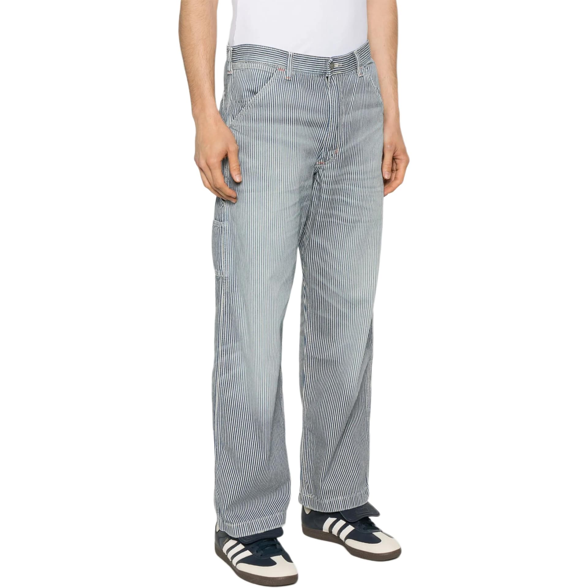 Штаны Polo Ralph Lauren SS25 Джинсы Мужские Синие - изображение 4