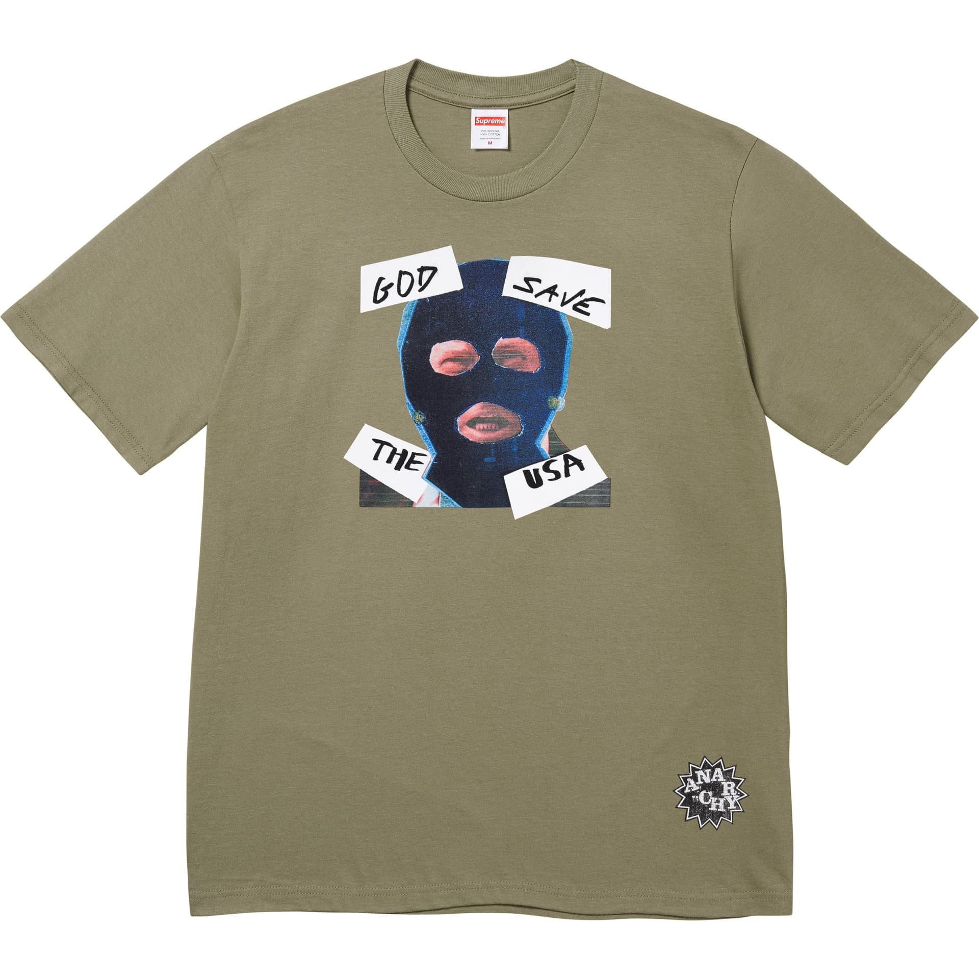 Футболка Supreme SS26 T WEEK7 God Save Us Tee T