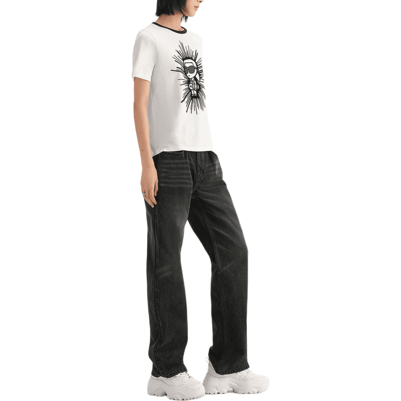 Футболка KARL LAGERFELD T - изображение 4