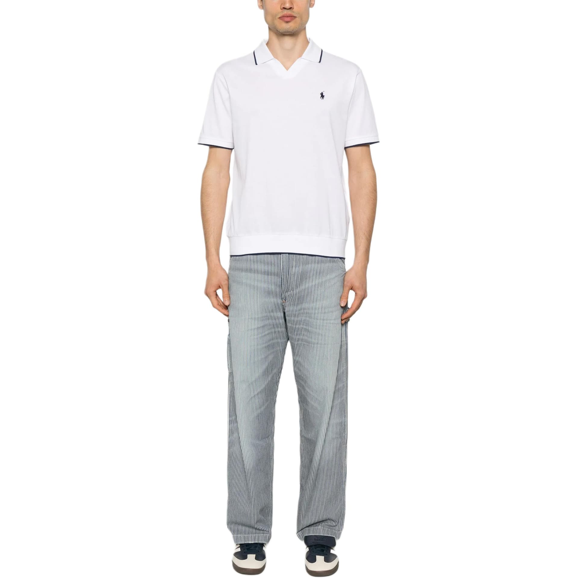 Штаны Polo Ralph Lauren SS25 Джинсы Мужские Синие - изображение 2