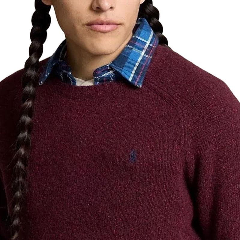 Кофта Polo Ralph Lauren Свитер Мужской Вино Красный - изображение 4