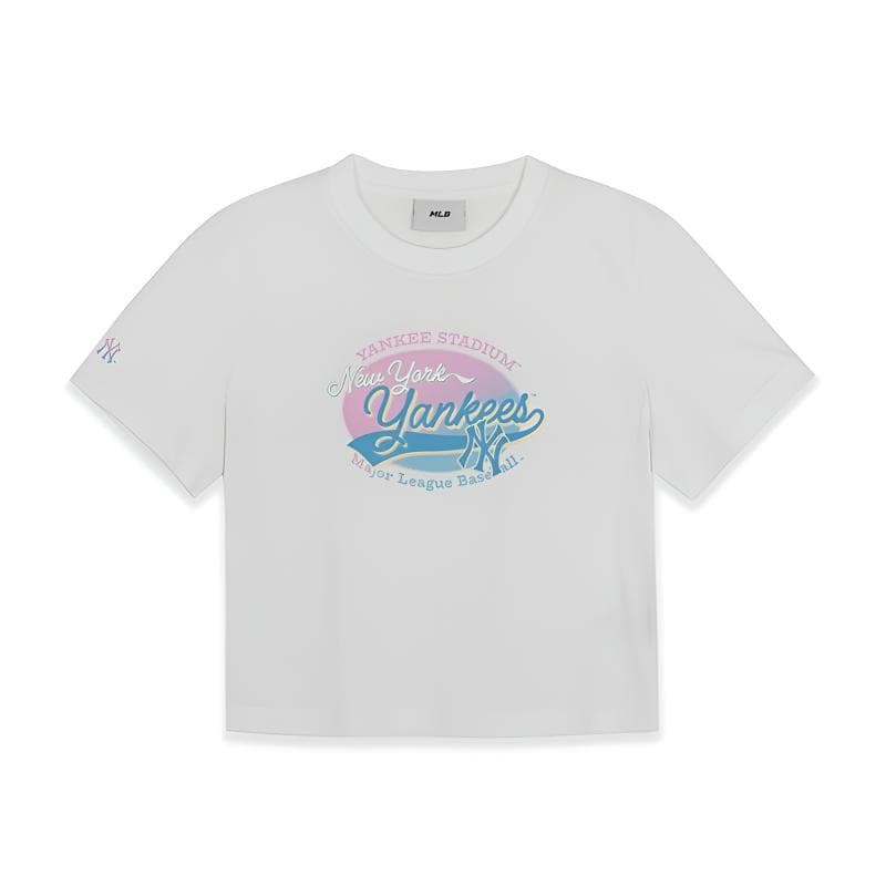 Футболка MLB Белые Женские Футболки - изображение 1