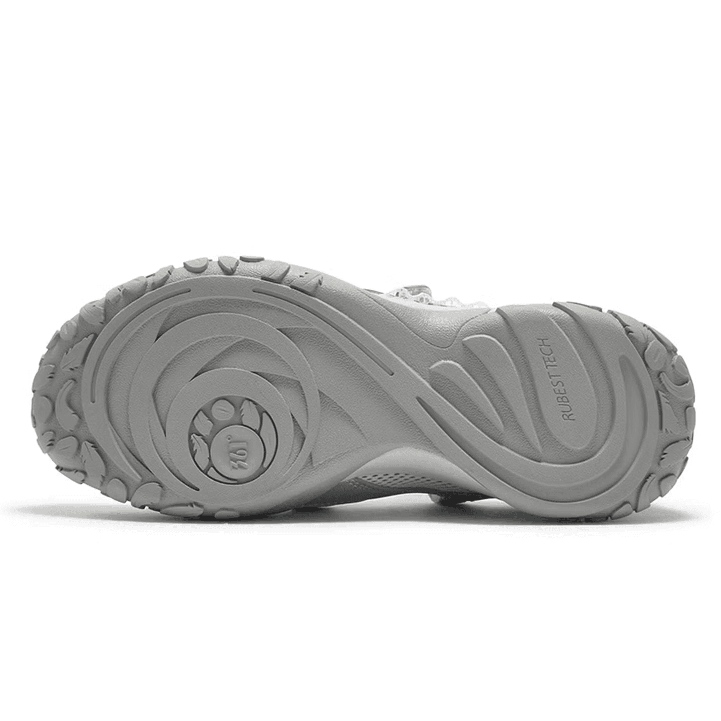 Сандалии 361° Swan Shoes Легкий Дышащий и Противоскользящий Обувь для горных походов Женские Серебряный Белый - изображение 5