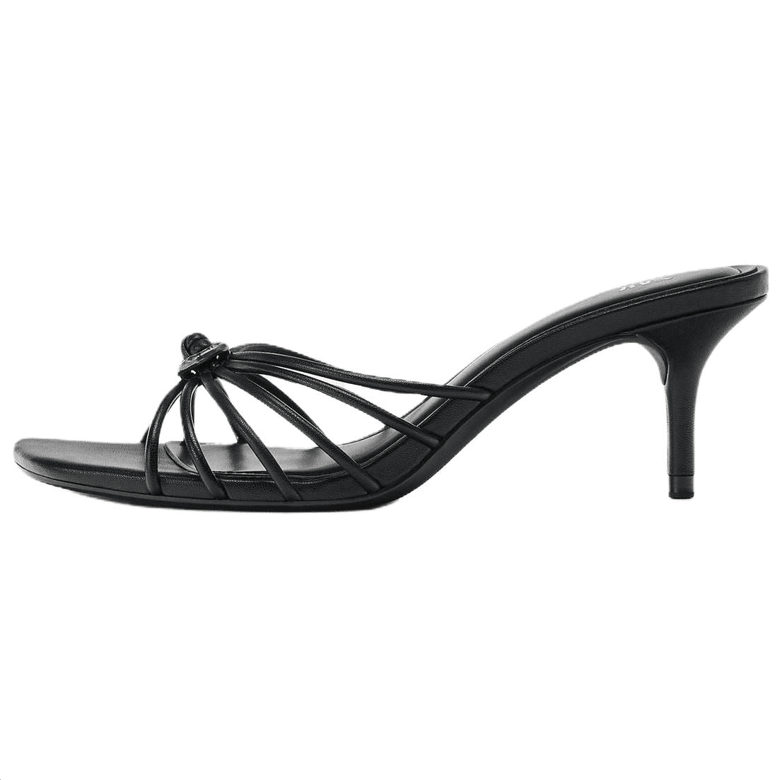 Сандалии ZARA Шлепанцы Black Women's - изображение 1
