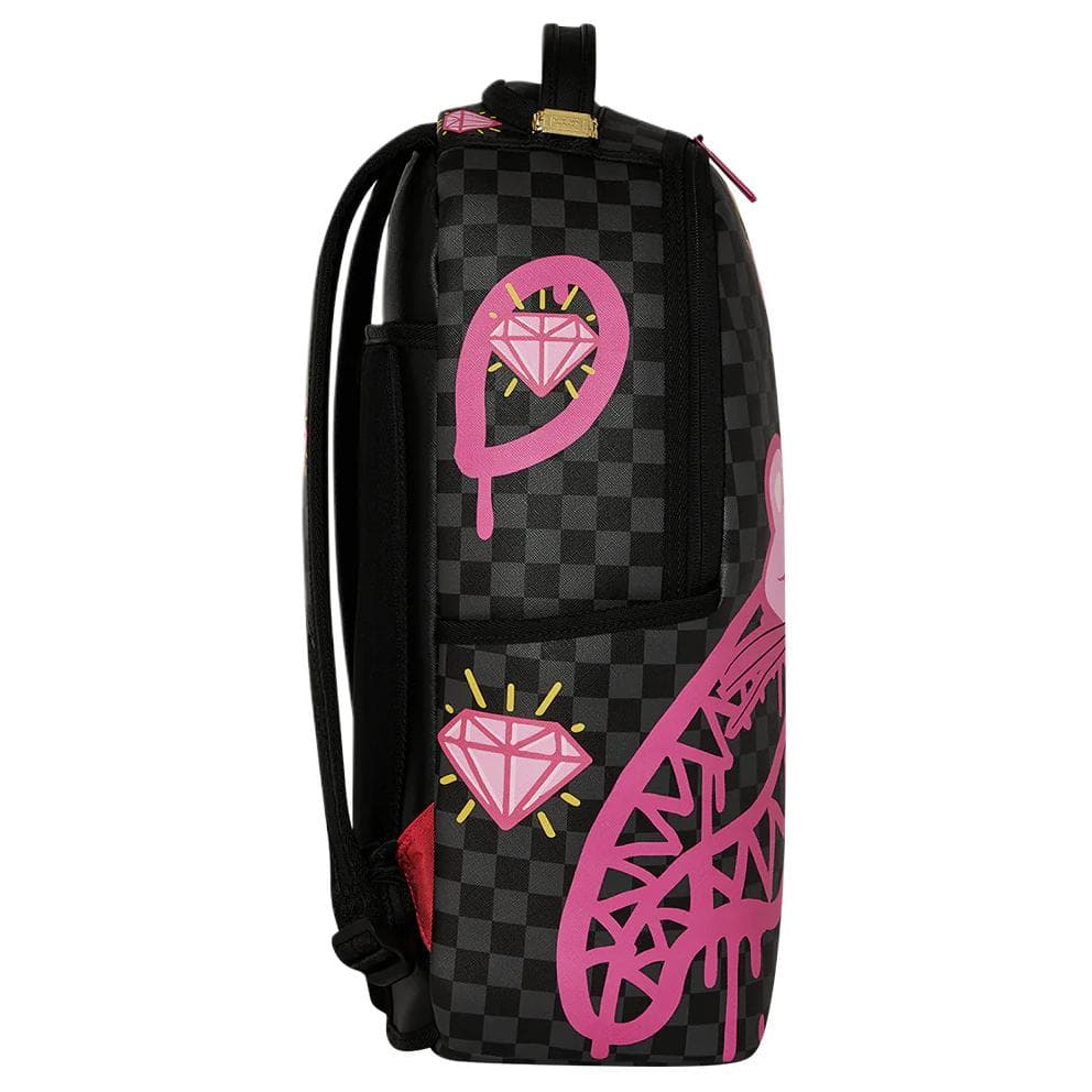 Рюкзак SPRAYGROUND ПВХ (поливинилхлорид) Рюкзак Унисекс Розовый - изображение 4