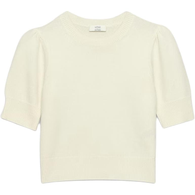 ARITZIA ESSENTIAL WOOL Плюшевый свитер с круглым узором CHERUB Плюшевый круглый узор Свитер Женский - изображение 1