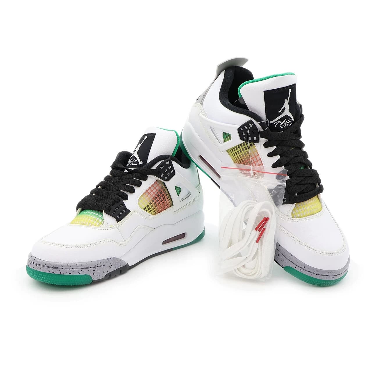 Ретро баскетбольные кроссовки Jordan Air Jordan 4 Retro Lucid Green - изображение 8