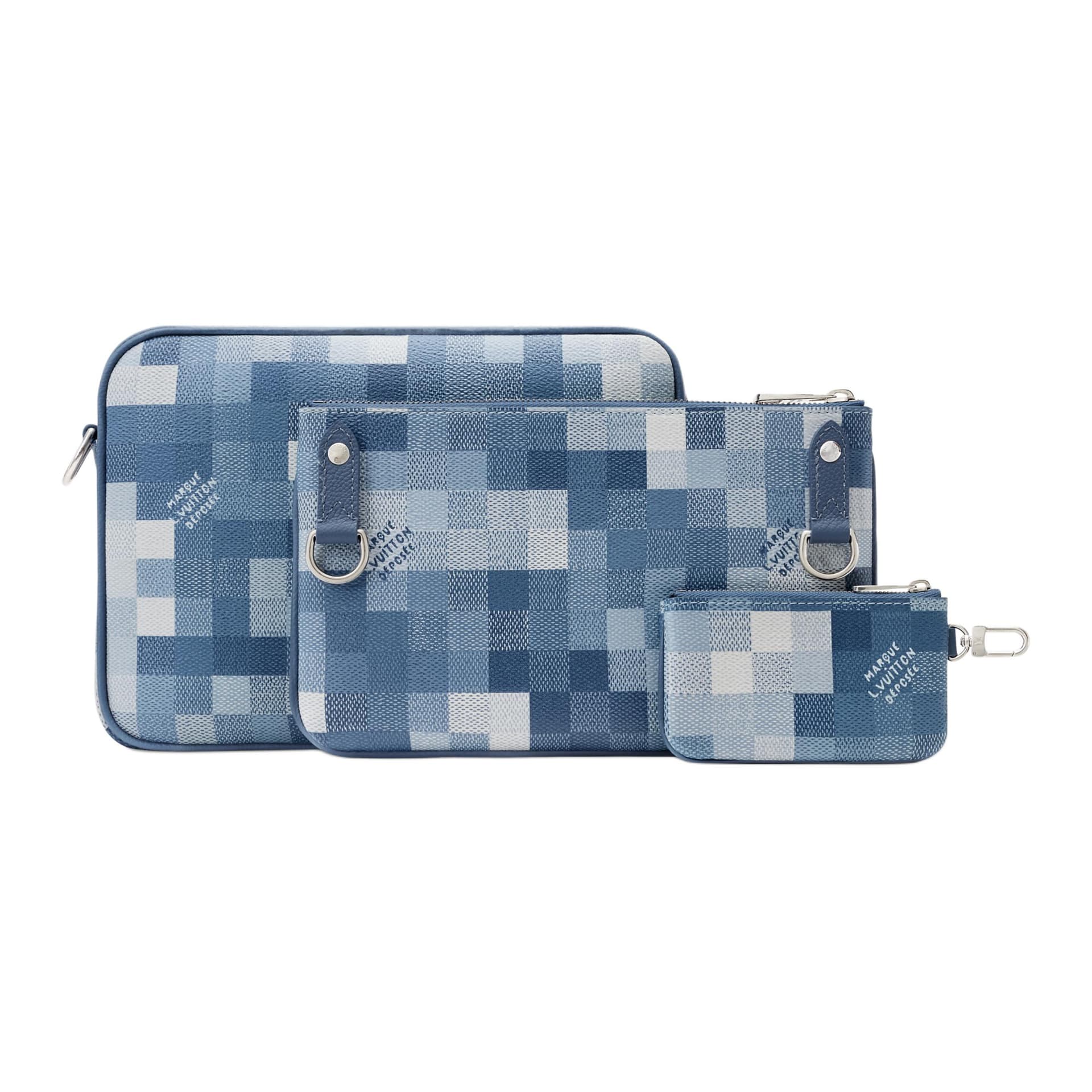 Сумка через плечо LOUIS VUITTON Trio Messenger Damoflage - изображение 4