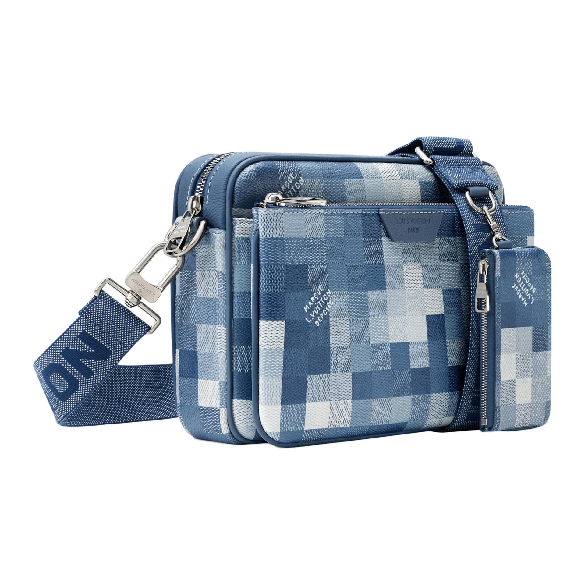 Сумка через плечо LOUIS VUITTON Trio Messenger Damoflage - изображение 2