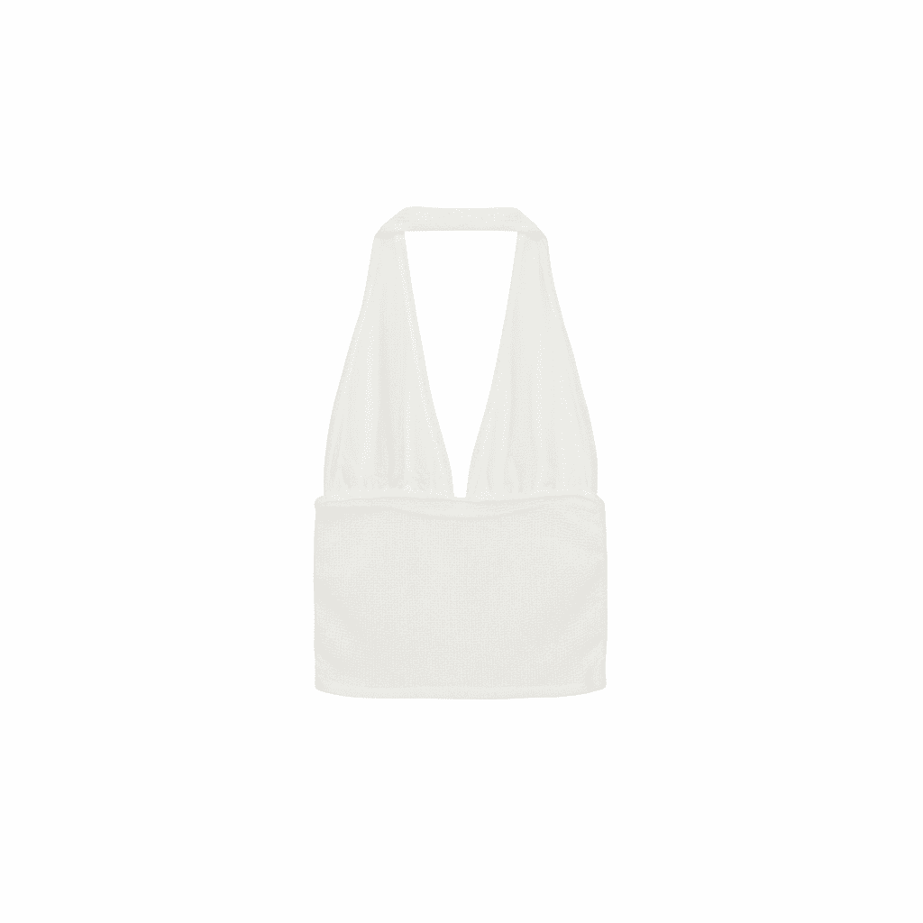 Майка ZARA Белый Женские Майки - изображение 2