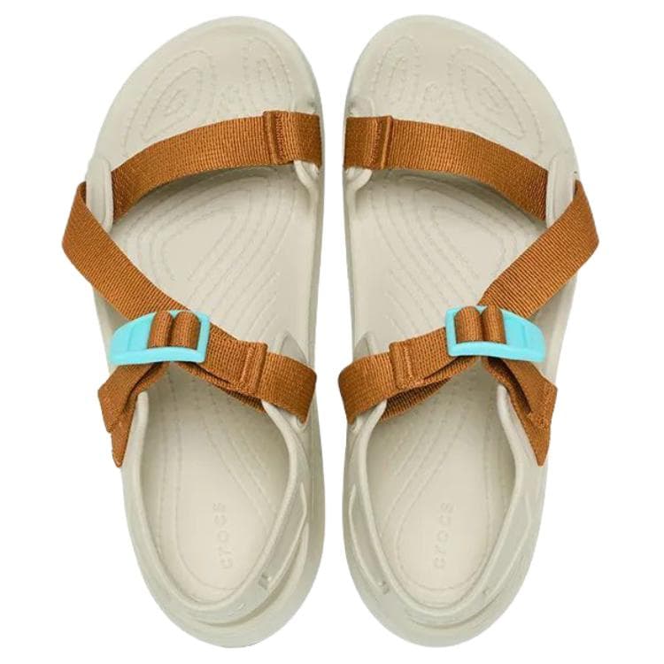 Сандалии с ремешком Crocs Wildness Пляжные сандалии Унисекс Белый - изображение 4