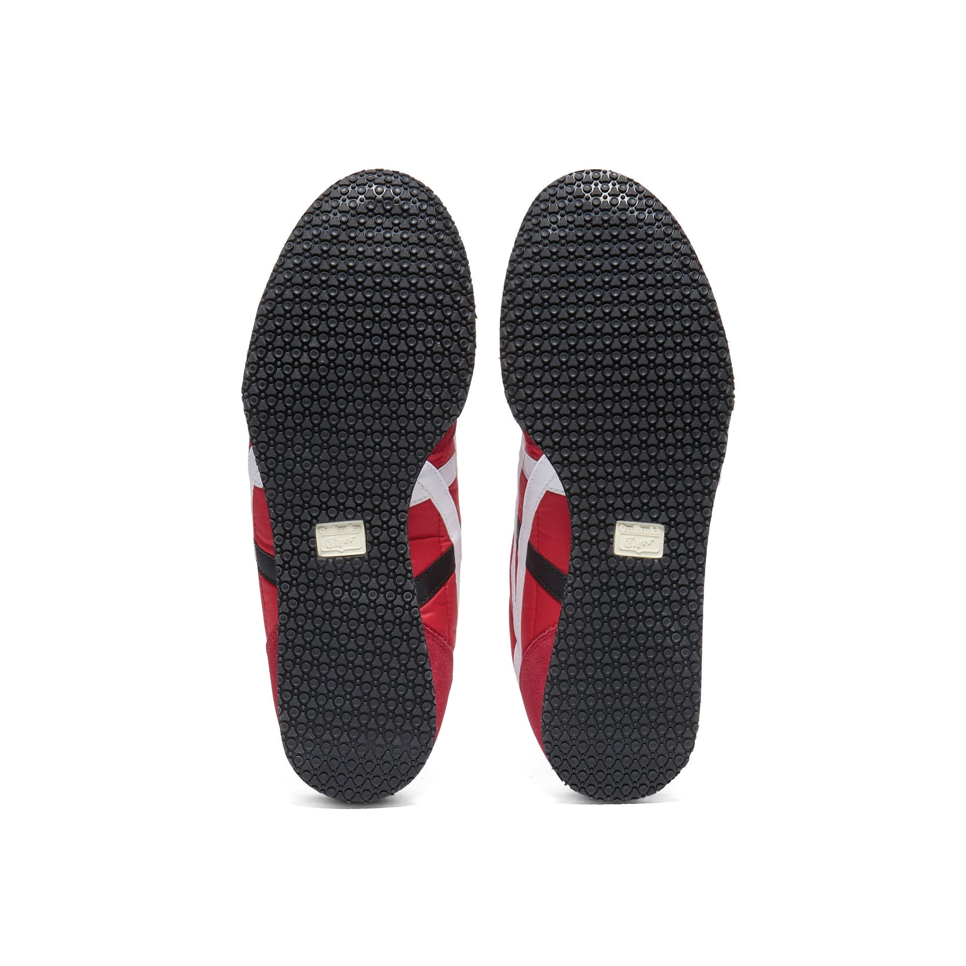Кроссовки Onitsuka Tiger Serrano Slip-On Ткань Повседневная Обувь Унисекс Красная Белая - изображение 7