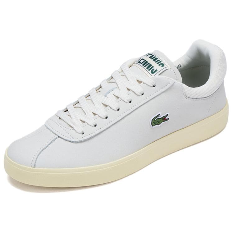 Кроссовки LACOSTE Текстиль Коровья кожа Низкий топ Немецкие армейские кроссовки Мужской - изображение 2