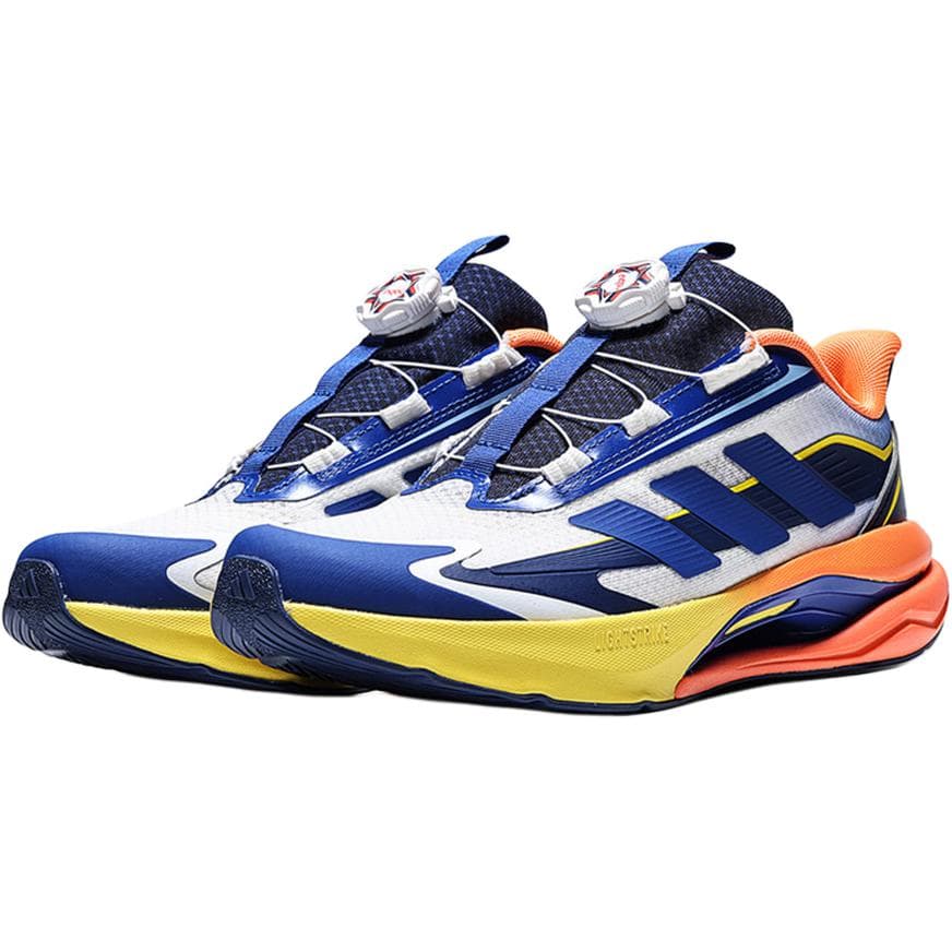 Кроссовки Adidas LIGHTDART HABU J Low Топ Детские беговые кроссовки Сине-белый Детский - изображение 3