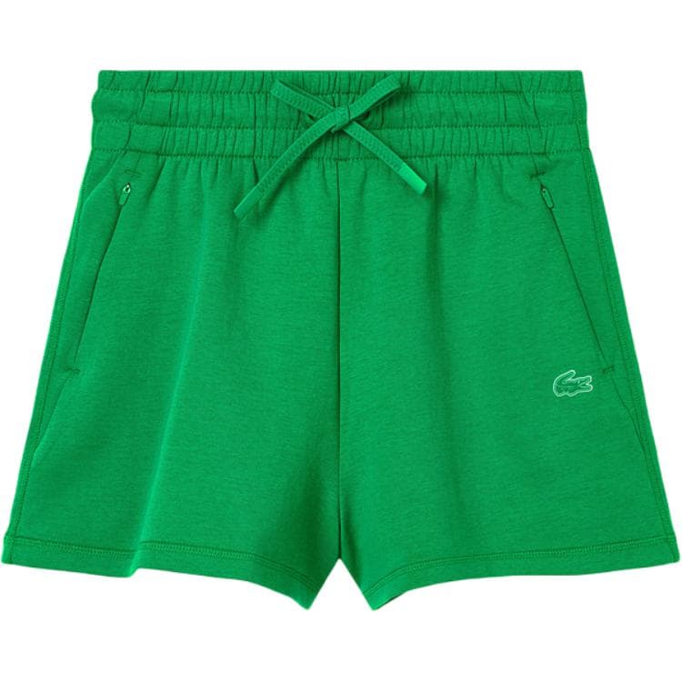 Шорты LACOSTE SIW Бамбук Зеленый Женские Повседневные Шорты - изображение 1