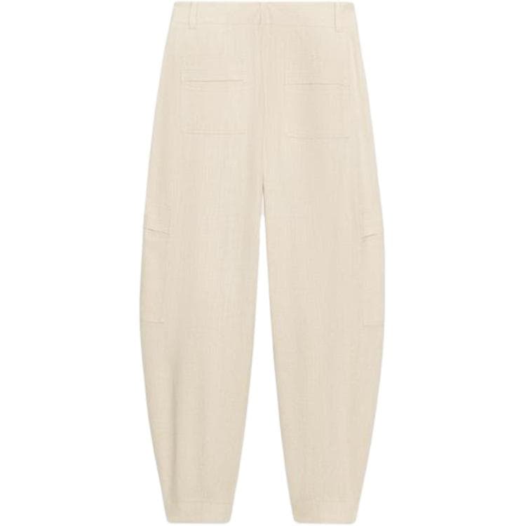 Штаны ZARA Light Beige Men's Casual Pants ZARA Светло-бежевые Мужские Повседневные Штаны - изображение 2