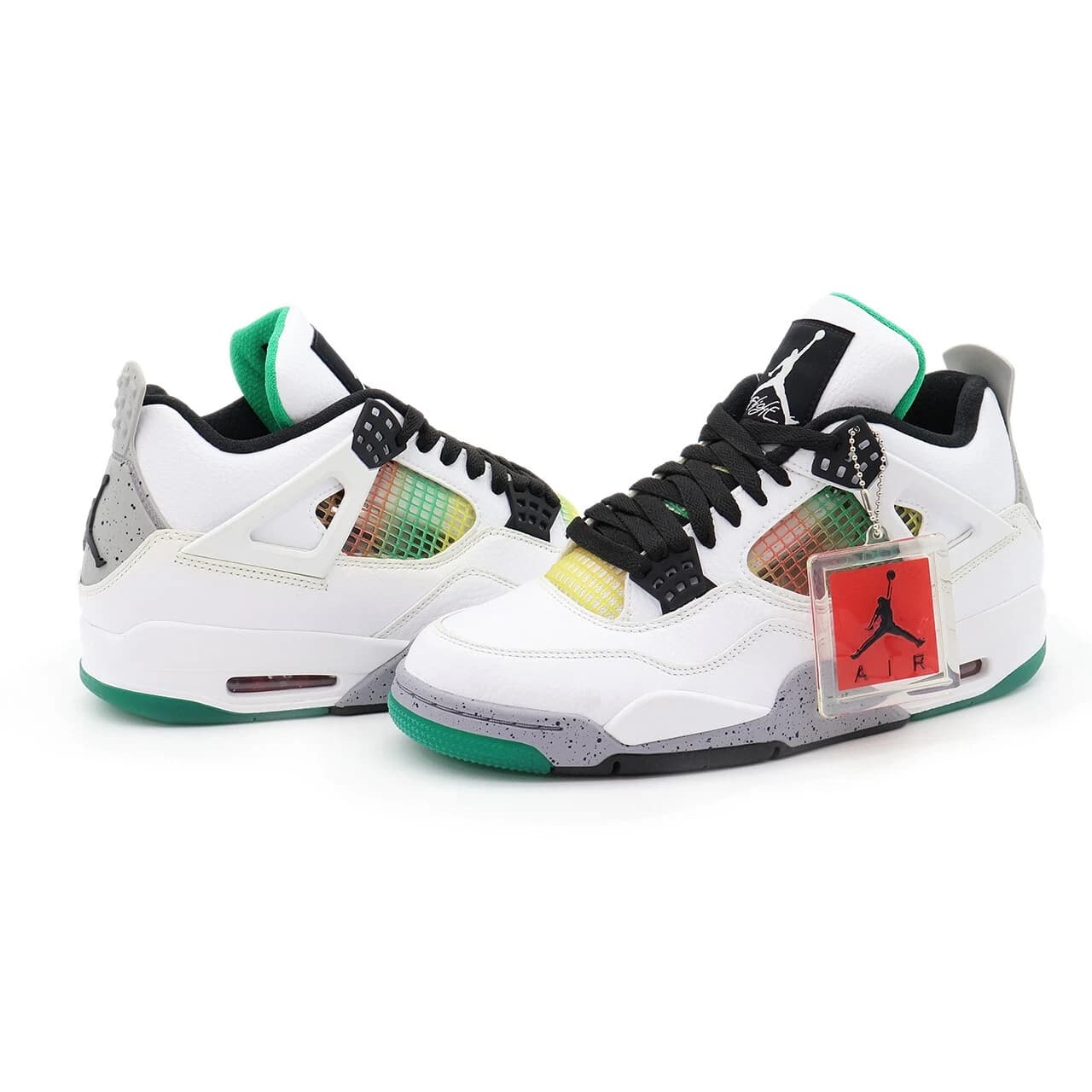 Ретро баскетбольные кроссовки Jordan Air Jordan 4 Retro Lucid Green - изображение 7