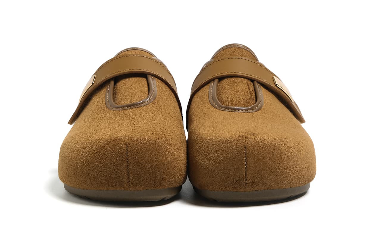 Сандалии HUANQIU Birkenstock Тапочки Женские Верблюжий - изображение 5