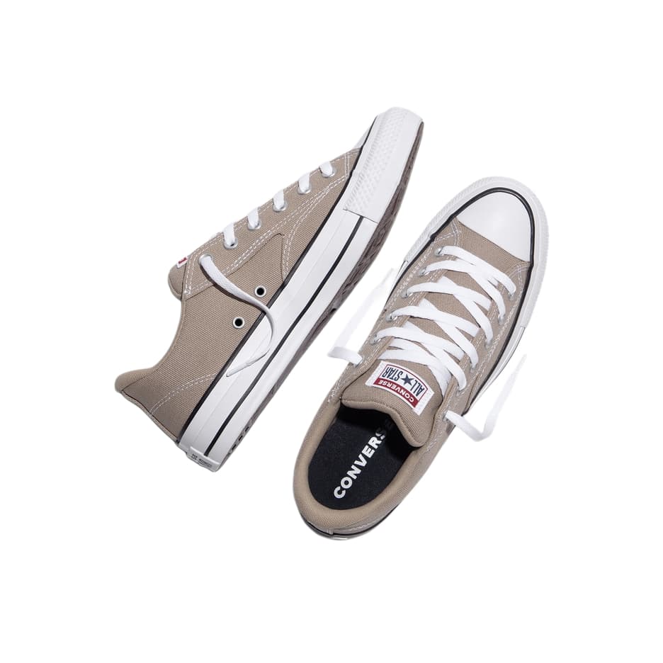 Кеды Converse All Star Malden Street Круглый носок Винтаж Шнуровка Износостойкий Лоу-топы Кеды Унисекс - изображение 4