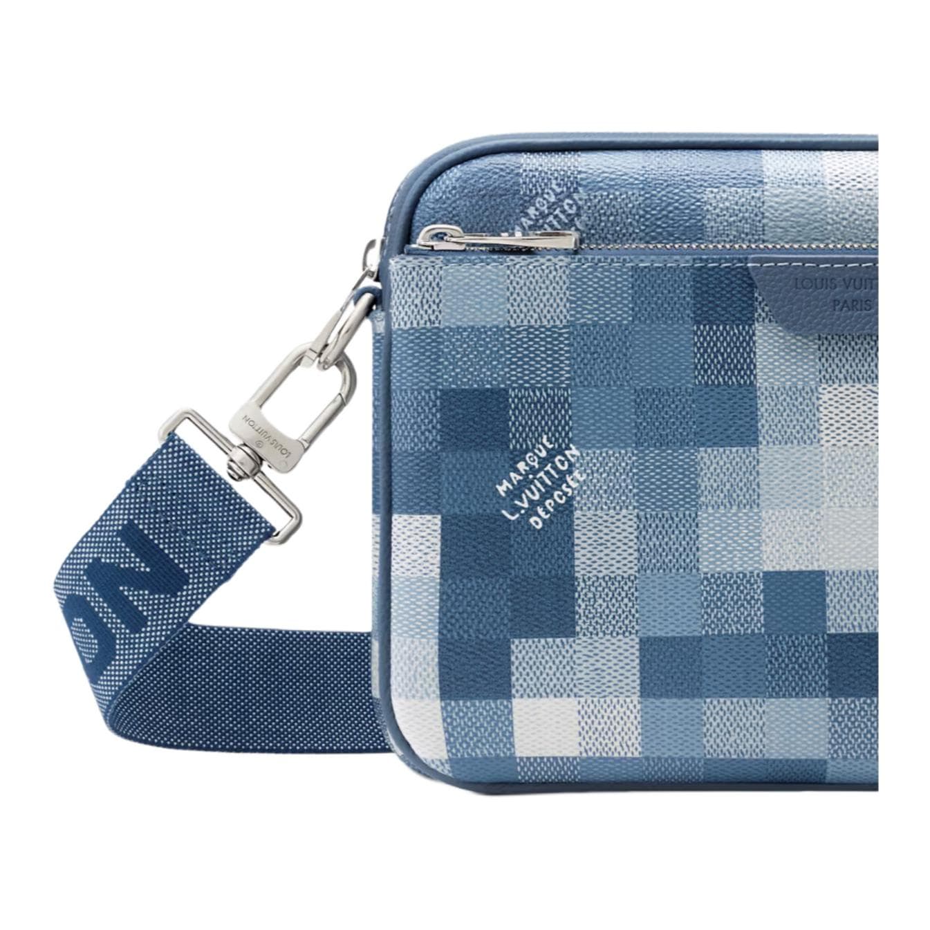 Сумка через плечо LOUIS VUITTON Trio Messenger Damoflage - изображение 7