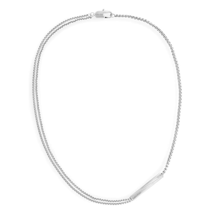 Ожерелье CALVIN KLEIN Нержавеющая сталь 316L Эксклюзивная Трендовая Премиальная Высокое качество Универсальная Ожерелье Мужское - изображение 1