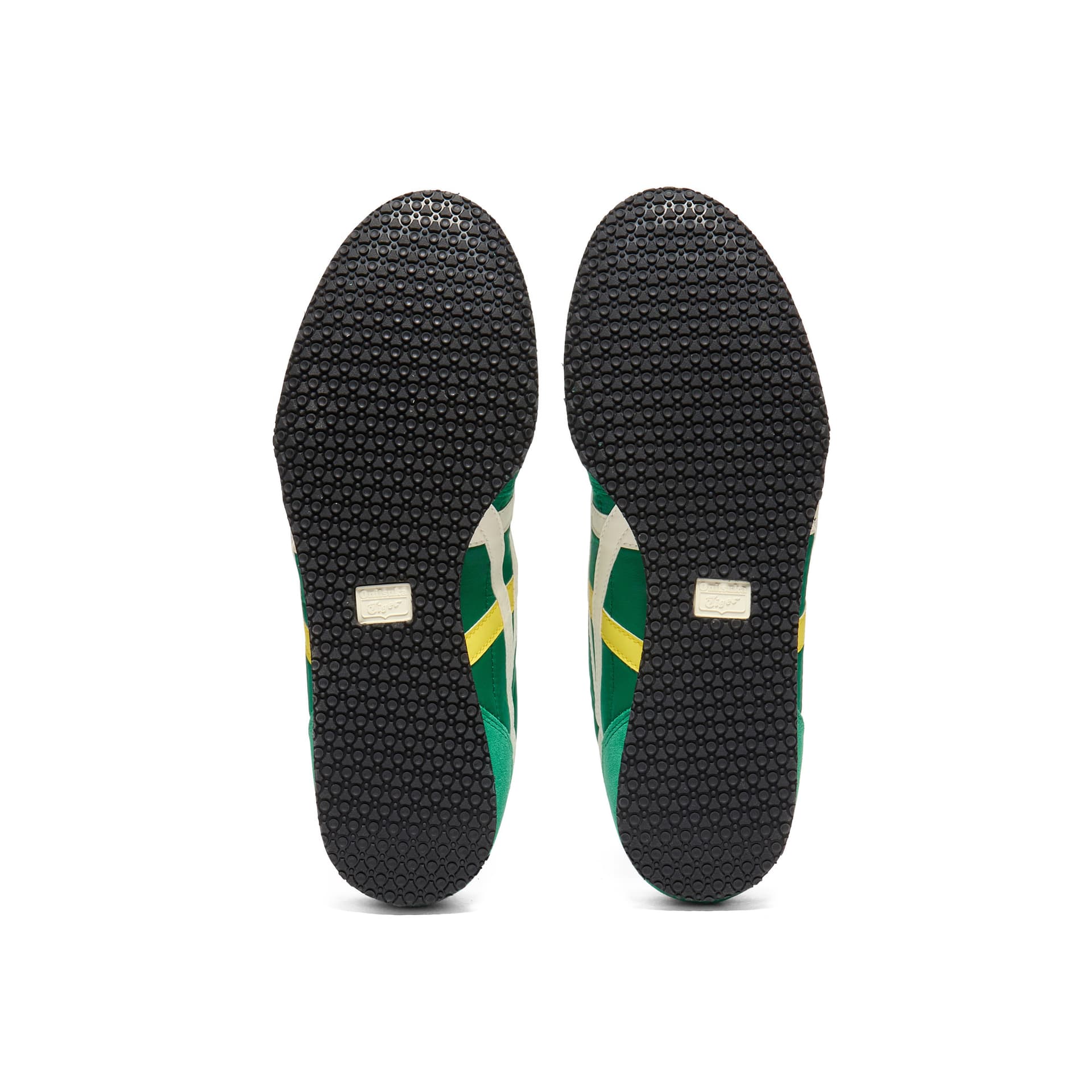Кроссовки Onitsuka Tiger Serrano Slip-On Ткань Повседневная Обувь Унисекс Зеленый Бежевый - изображение 7