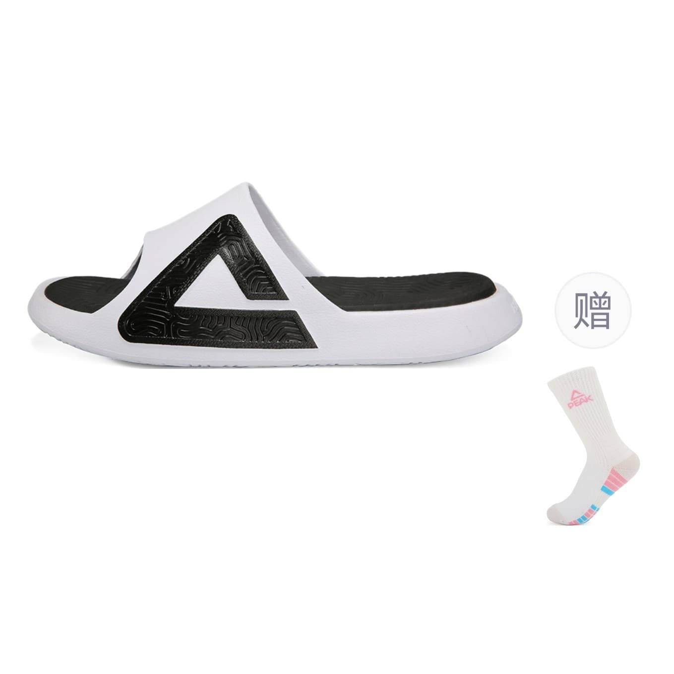 Сандалии Peak Taichi Slides White Black - изображение 18