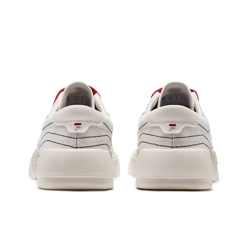 Кроссовки FILA FUSION ПЛА (POP) Скейтборд Обувь Женские Тофу Белый Снег - изображение 5