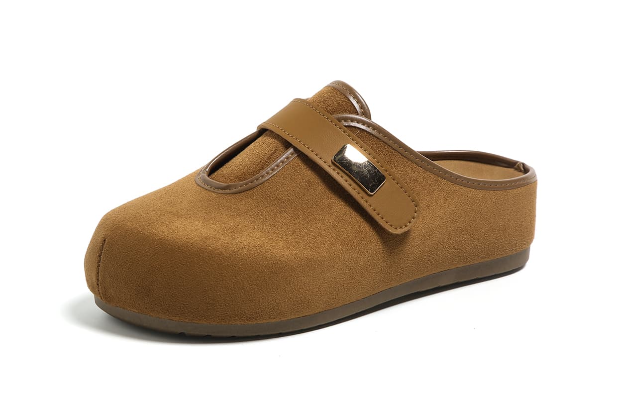 Сандалии HUANQIU Birkenstock Тапочки Женские Верблюжий - изображение 4